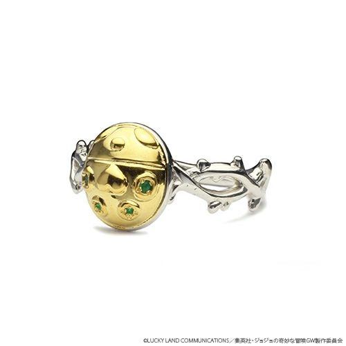 JJO011)ジョジョの奇妙な冒険 黄金の風リング/指輪（ゴールド