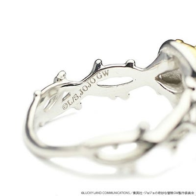 【ジャムホームメイド（JAMHOMEMADE）】『ジョジョの奇妙な冒険』黄金の風リング / 指輪（ゴールド・エクスペリエンス）