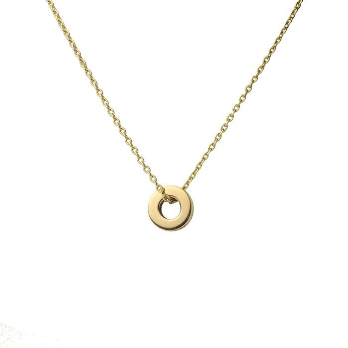 【ジャムホームメイド（JAMHOMEMADE）】O型 K10イエローゴールド ネックレス  NEW TYPE （血液型）