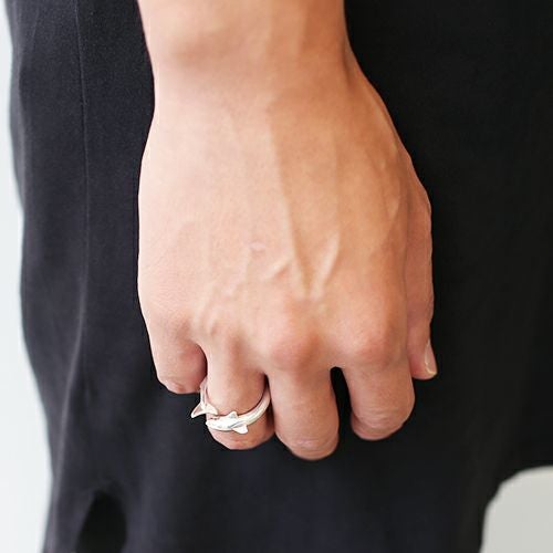 JNS969SV)シャークリング/指輪｜アクセサリー通販のジャムホームメイド