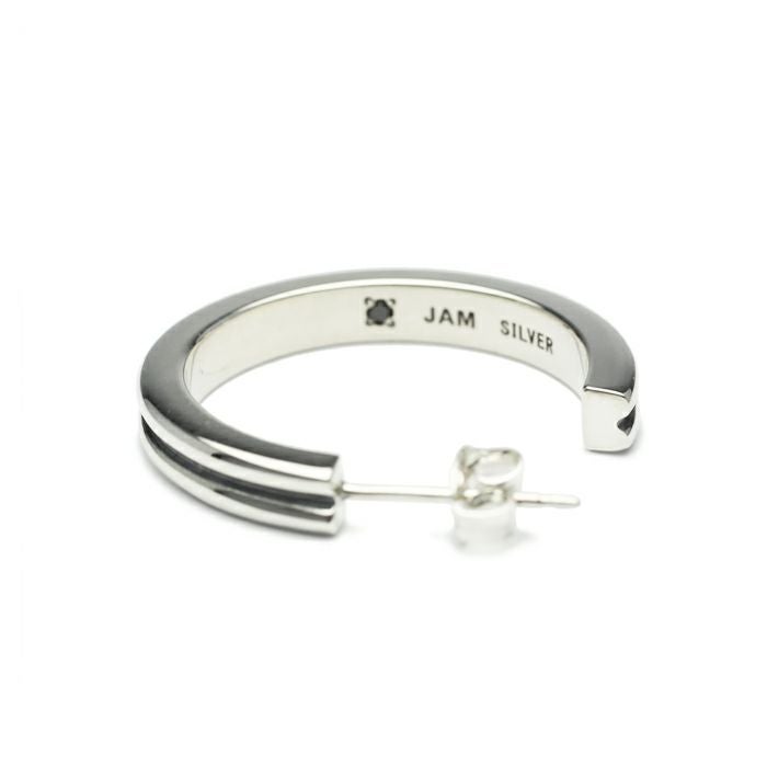 【ジャムホームメイド（JAMHOMEMADE）】B型 ピアス NEW TYPE （血液型） L - シルバー / 片耳