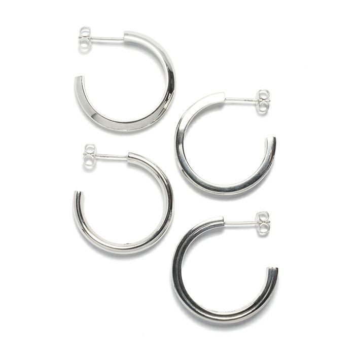 【ジャムホームメイド（JAMHOMEMADE）】B型 ピアス NEW TYPE （血液型） L - シルバー / 片耳