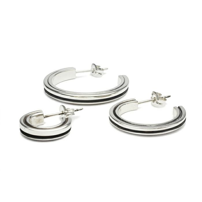 【ジャムホームメイド（JAMHOMEMADE）】B型 ピアス NEW TYPE （血液型） L - シルバー / 片耳