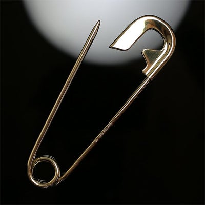 カスタマイズ安全ピン（セーフティピン） L -K18YELLOW GOLD- / 安全ピン