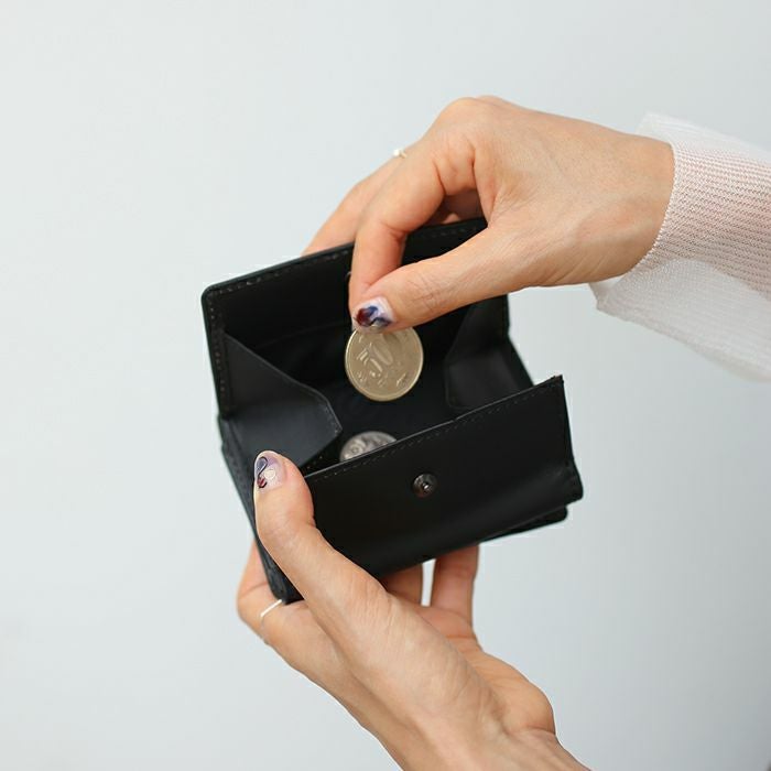 JNS957BK)ミニ財布 三つ折り コンパクトウォレット｜アクセサリー通販