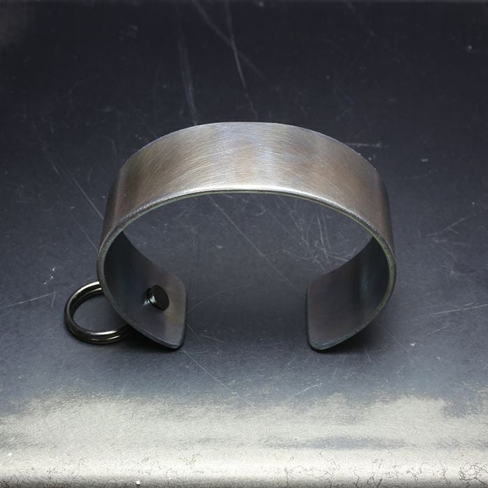 【ジャムホームメイド（JAMHOMEMADE）】EXIT メタル バングル M(25mm） - ダークアンバー -