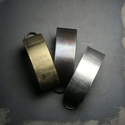【ジャムホームメイド（JAMHOMEMADE）】EXIT メタル バングル M(25mm） - ファイヤーゴールド -