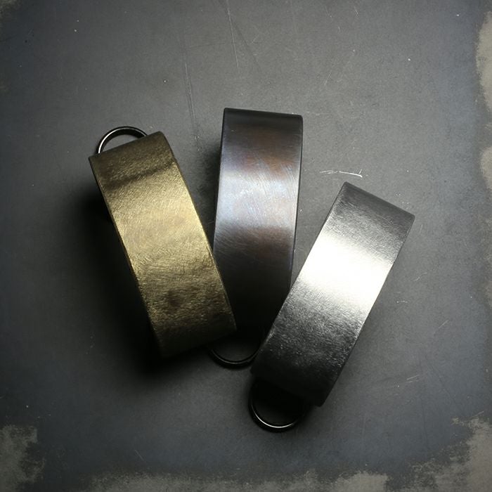 【ジャムホームメイド（JAMHOMEMADE）】EXIT メタル バングル M(25mm） - ファイヤーゴールド -