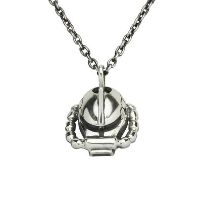 【ジャムホームメイド（JAMHOMEMADE）】機動戦士ガンダム シャア専用ザクフェイスネックレス -SILVER-