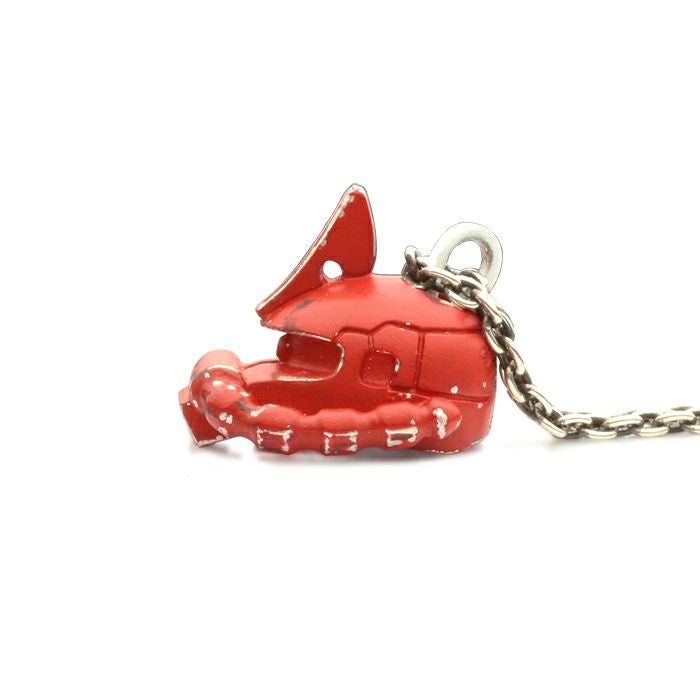 JSTG06RD)機動戦士ガンダムシャア専用ザクフェイスネックレス-RED