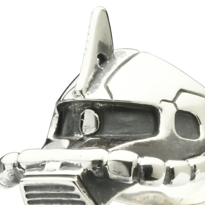 JSTG05SV)機動戦士ガンダムシャア専用ザクフェイスリング-SILVER-/指輪