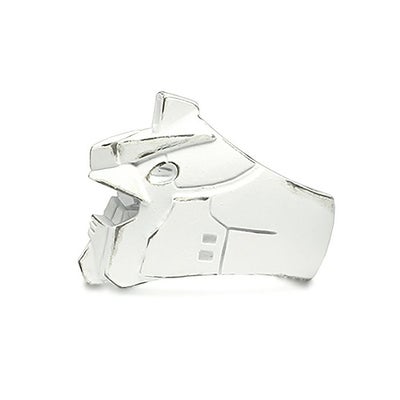 【ジャムホームメイド（JAMHOMEMADE）】機動戦士ガンダム ガンダムフェイスリング -WHITE-