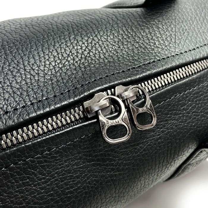 ジャムホームメイド レザー2Wayドラムバッグ ショルダーバッグ J-BG001)ENDUREレザー2WayドラムバッグショルダーバッグS-ブラック