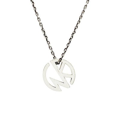 【ジャムホームメイド（JAMHOMEMADE）】キン肉マン KINマーク ネックレス - シルバー