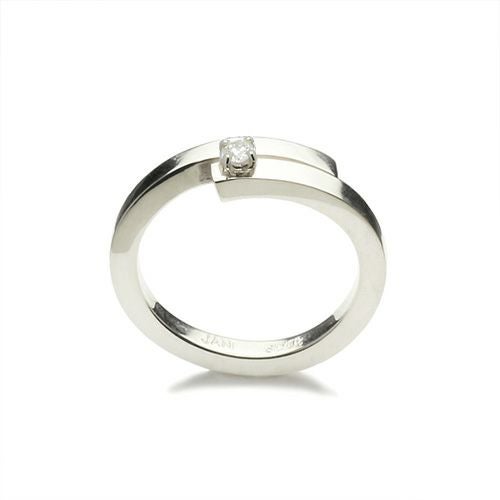 【ジャムホームメイド（JAMHOMEMADE）】JAMのホームメイド リング Ver,シャトンダイヤモンド /ペアリング