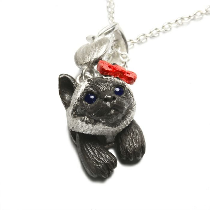 JKT032SV)ハローキティ/HelloKittyJAM猫ネックレス サンリオコラボ