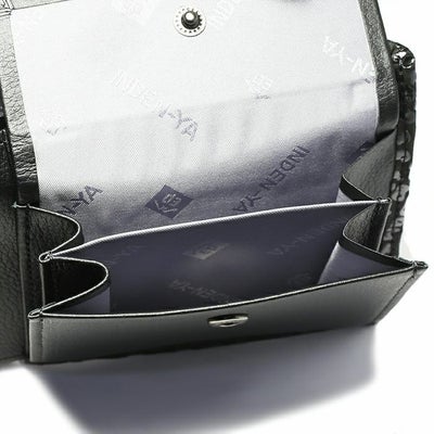 印傳 - 印伝屋 誕生石 二つ折り財布 レオパード柄 / ミディアムウォレット