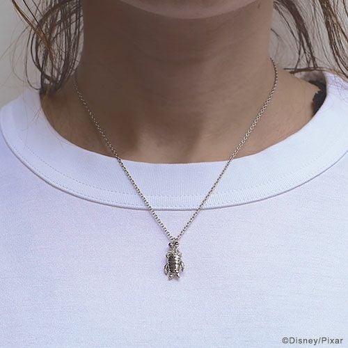 JWDMI001)モンスターズインクブーネックレス-シルバー｜アクセサリー