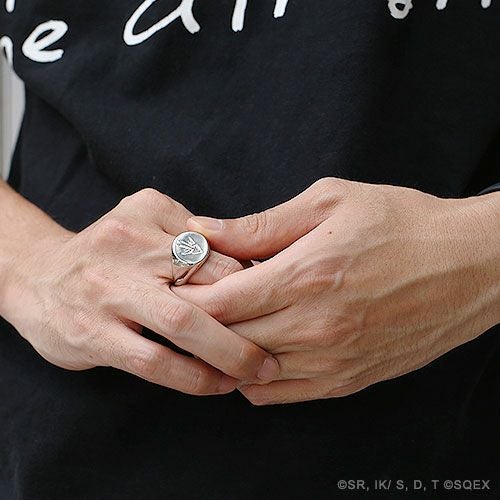 JDDB001S)ダイの大冒険竜の紋章シグネットリングシルバー/指輪