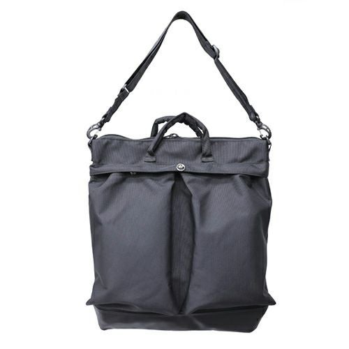 コーデュラエコ&エシカルレザーコンビヘルメットバッグショルダーバッグ/日本製