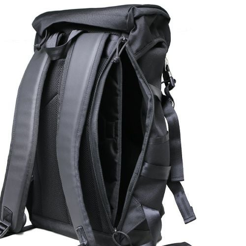 JNS1034)エシカル レザー & エココーデュラ コンビ バックパック