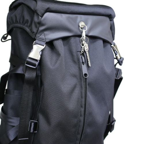 JNS1034)エシカル レザー & エココーデュラ コンビ バックパック