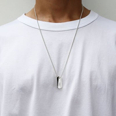 【ジャムホームメイド（JAMHOMEMADE）】機動戦士ガンダムドッグタグネックレスE.F.S.F.-地球連邦宇宙軍