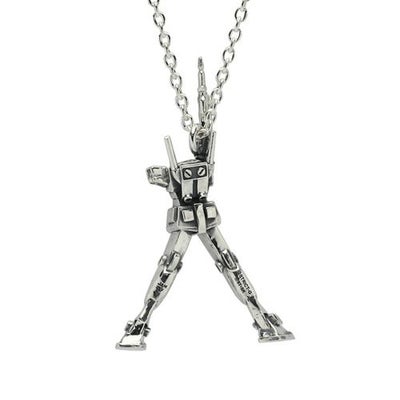 【ジャムホームメイド（JAMHOMEMADE）】機動戦士ガンダムラストシューティングネックレス-ガンダム&ジオング