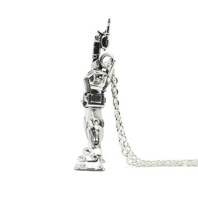 【ジャムホームメイド（JAMHOMEMADE）】機動戦士ガンダムラストシューティングネックレス-ガンダム&ジオング