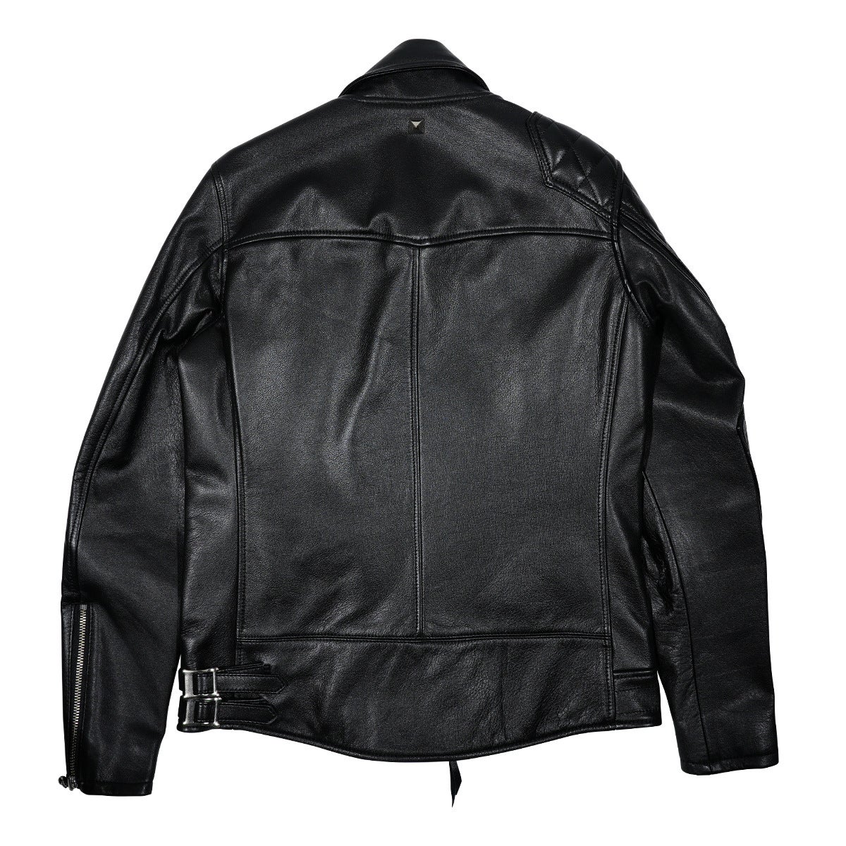 JNS1052-B)レザーライダースジャケット