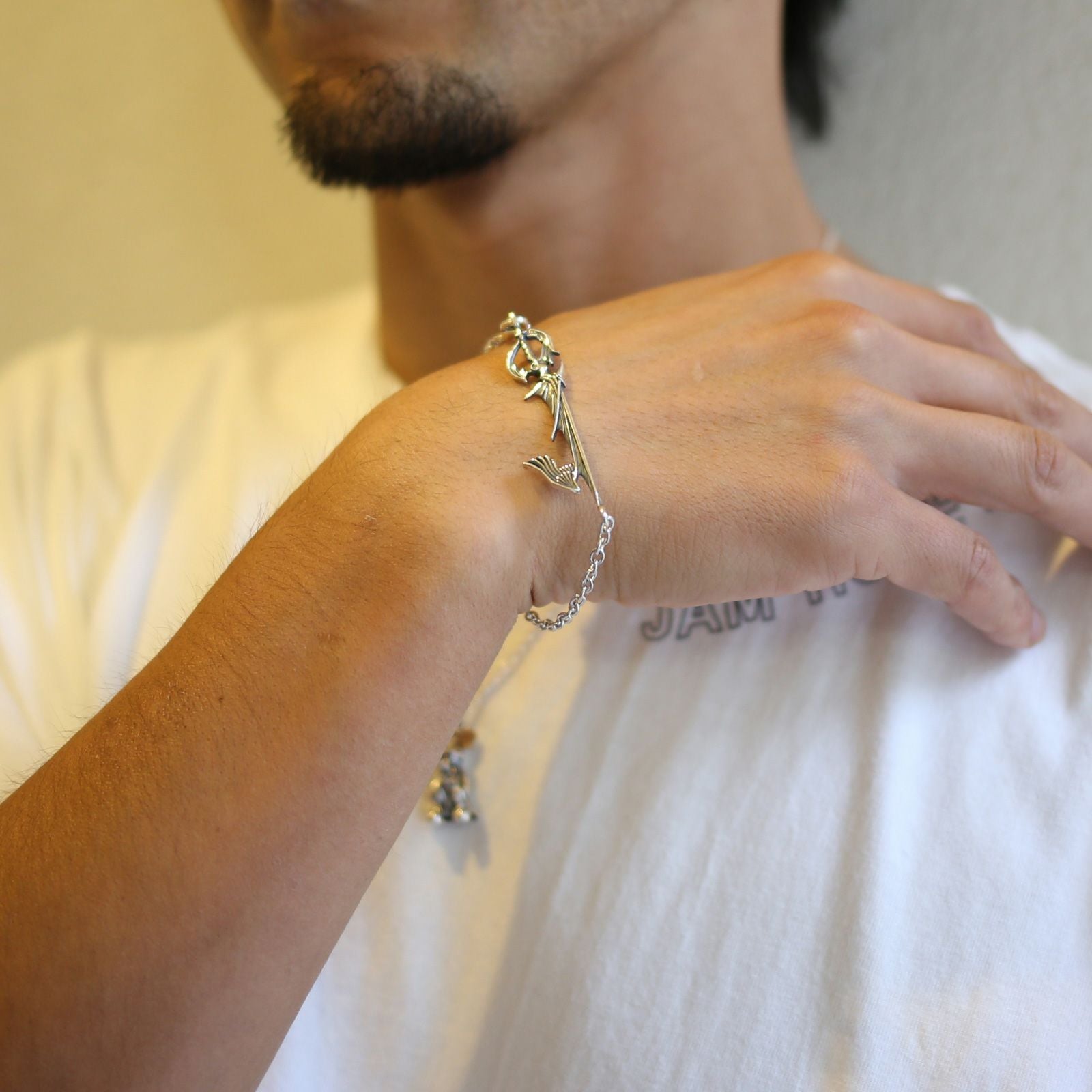 JWDBR22)キングダム ハーツ キーブレードブレスレット リク ウェイ