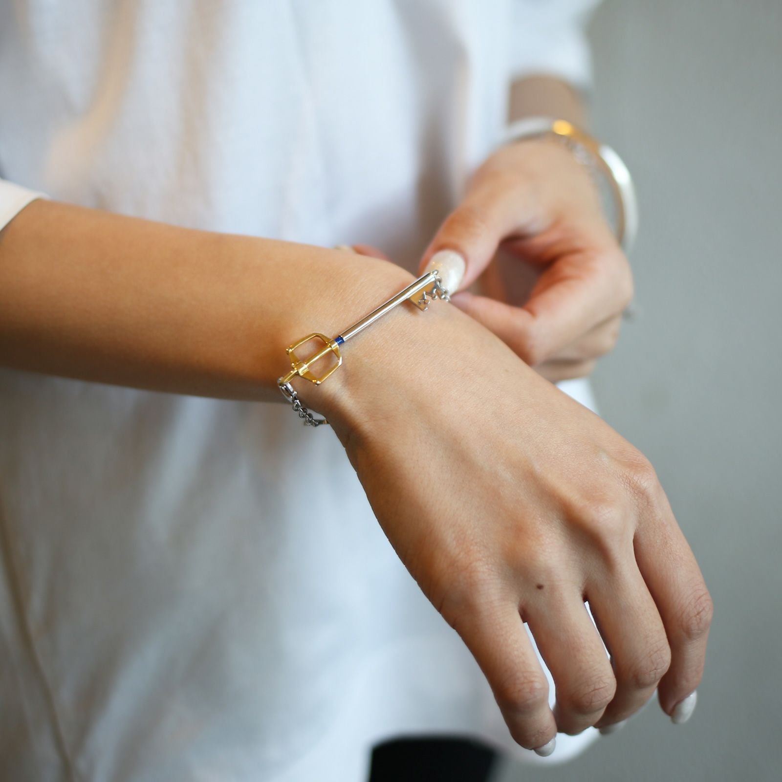 JWDBR21)キングダム ハーツ キーブレードブレスレット ソラ キングダム