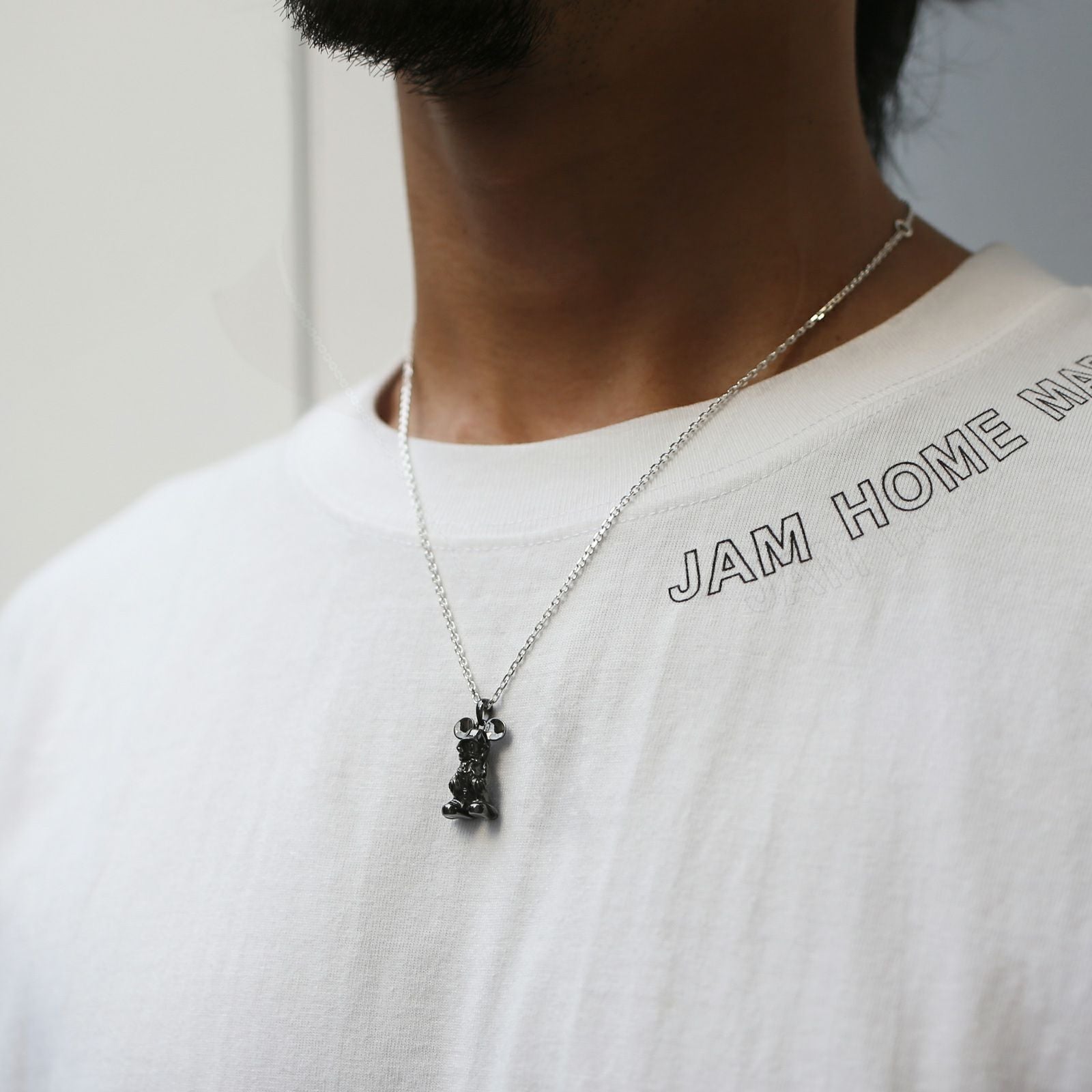 JWDNC88BK)キングダム ハーツ “王様（ミッキーマウス）” ネックレス 闇