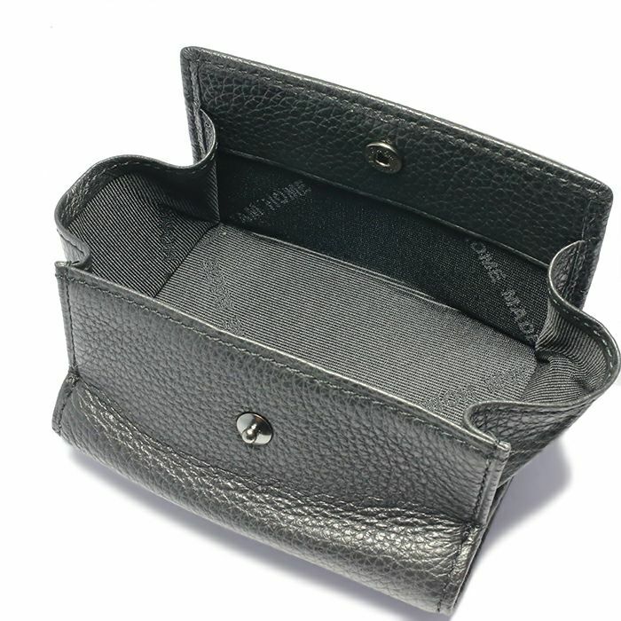 JAM  MADE REIWA WALLET 三つ折り財布 ブラック 黒 jns999b-b.jpg