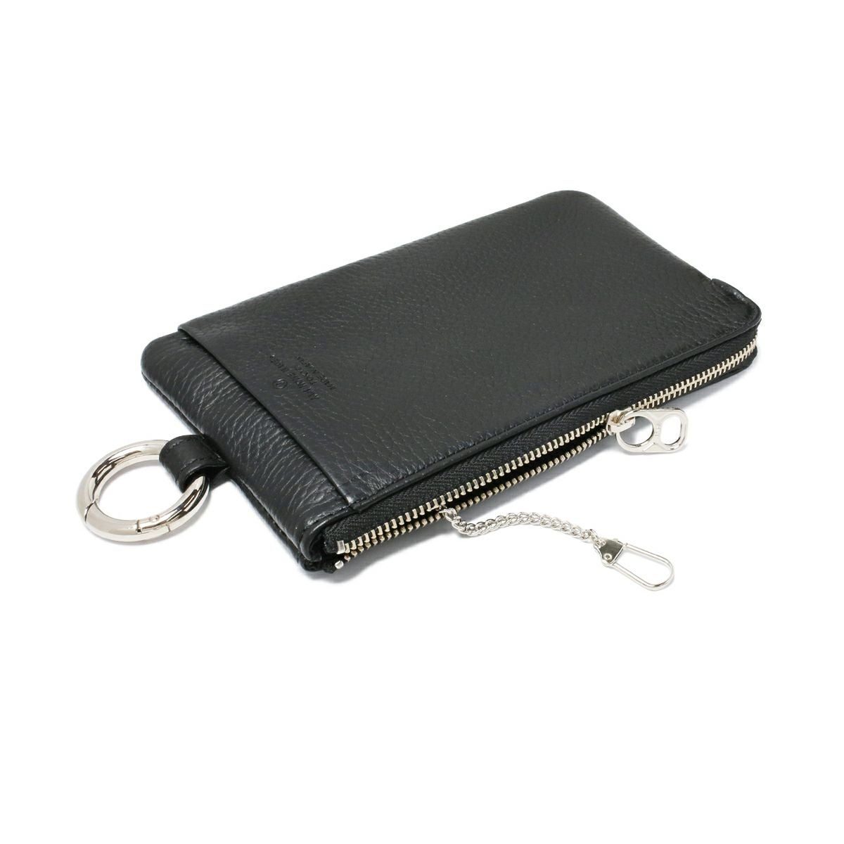 JNS1184SUS)手ぶらL字ZIPポーチ / 長財布 スコッチガードレザー