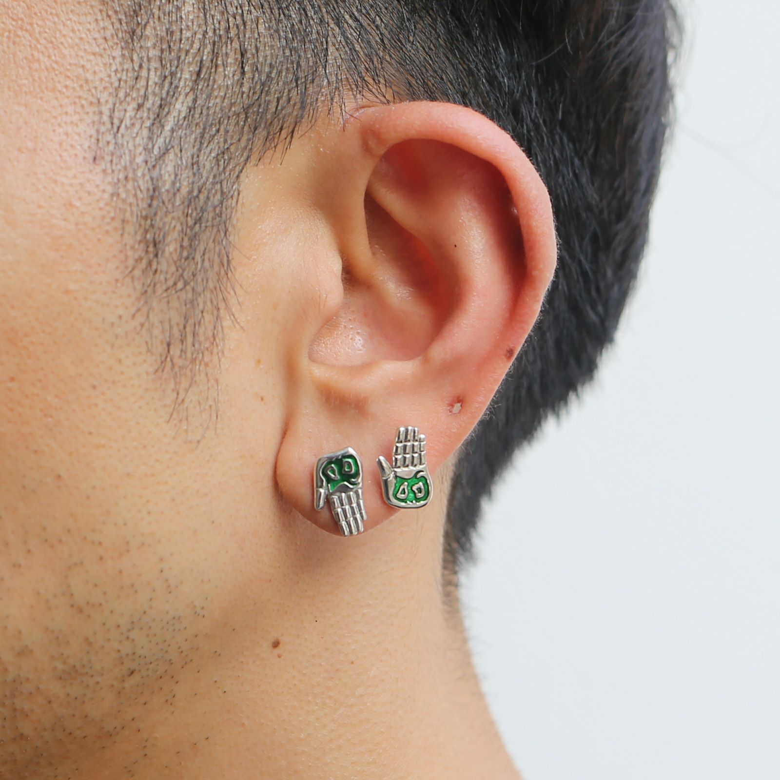 ジョジョ　ディアボロ　ピアス両耳 JJO048)ジョジョの奇妙な冒険 スターダストクルセイダース ハイエロ