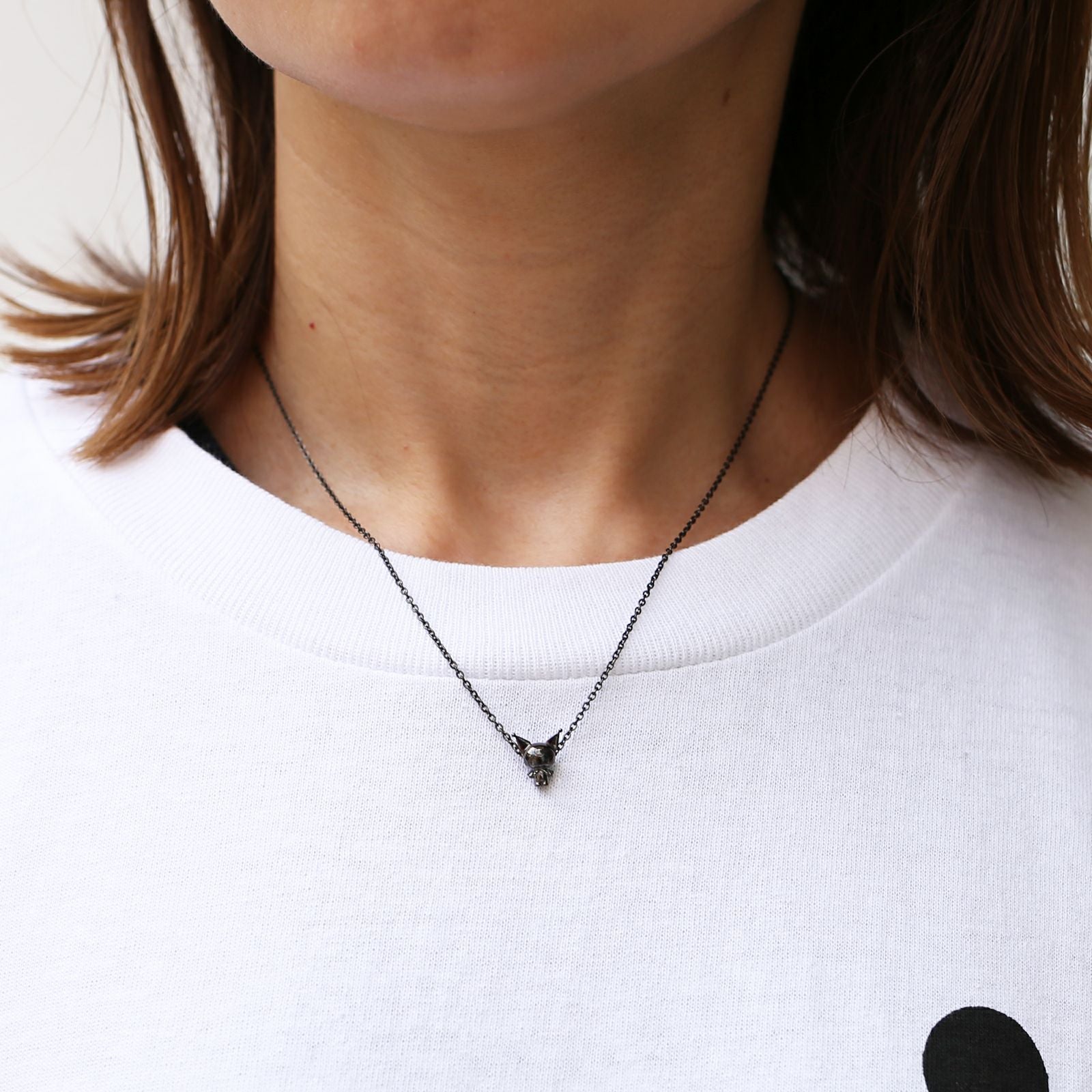 ✄*様 JAM  MADE® サンリオ　クロミちゃん　ネックレス JSRO002SV)クロミ CLOVER ネックレス シルバー｜アクセサリー通販の