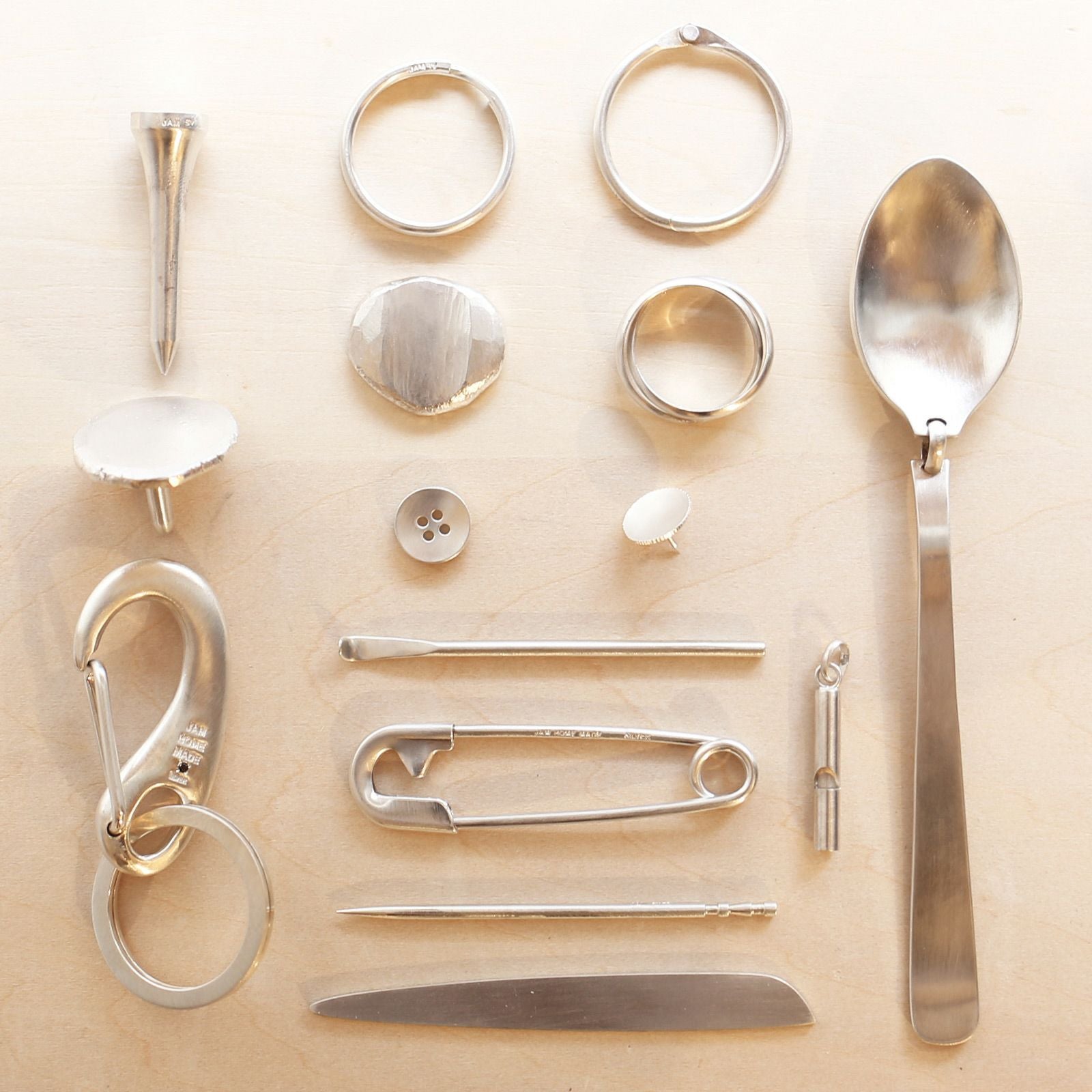 新品 非売品 jam  made 爪楊枝 銀製 シルバー　一本 J25JUB15)銀の楊枝(丸) シルバージュビリー｜アクセサリー通販のジャム