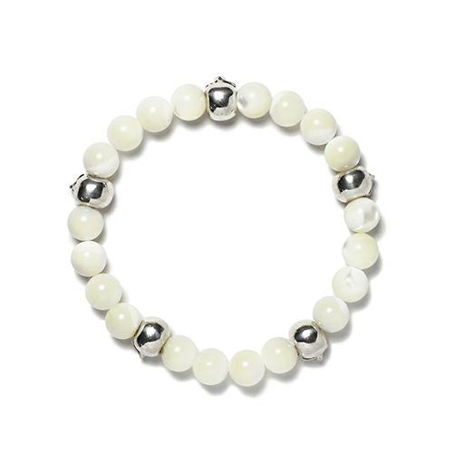 J-NS049)スカルビーズブレスレット｜アクセサリー通販のジャムホーム