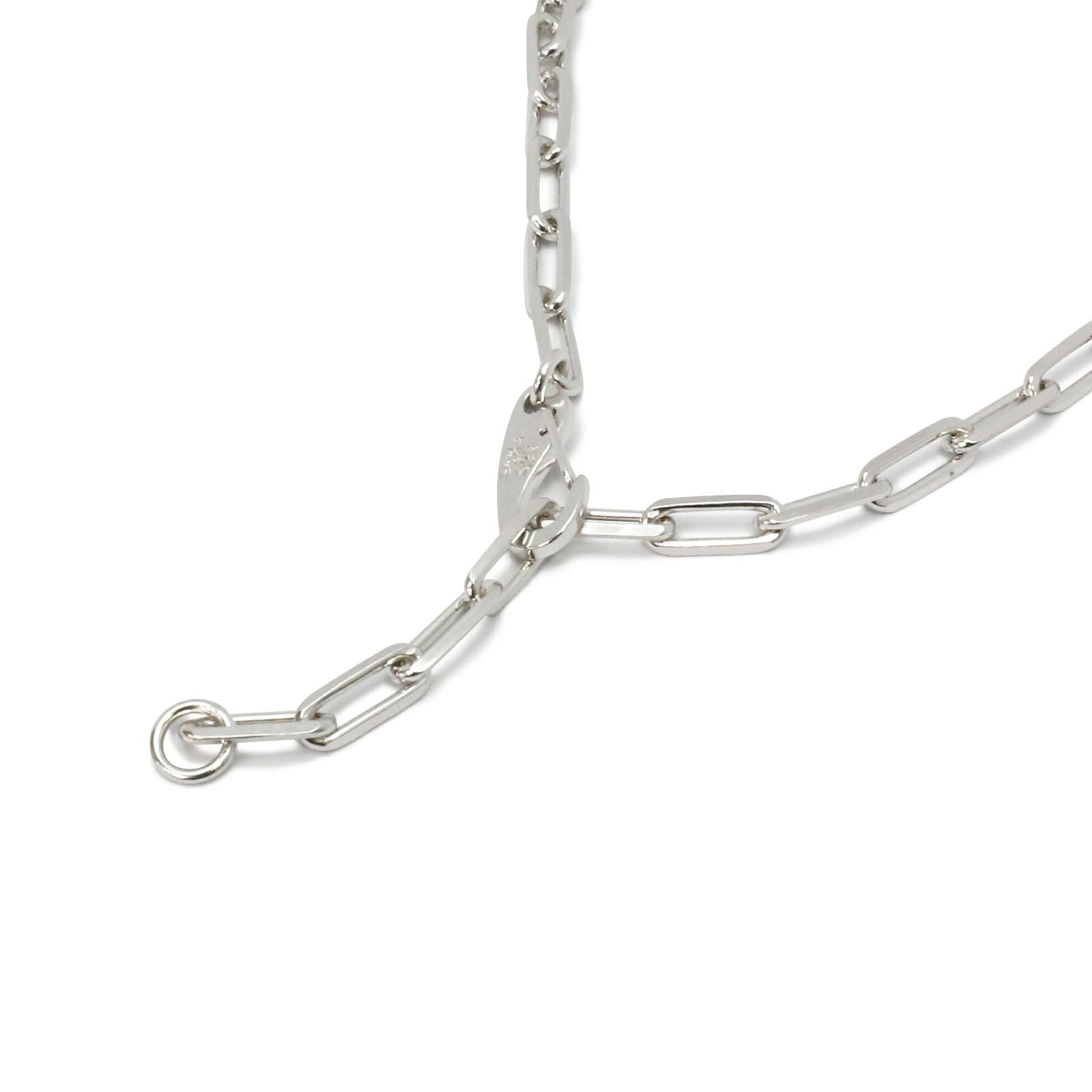 r*m様 Cartier✨️新品SILVER925チェーン付きのネックレス♥ユニ JNS1140)マガタマカットチェーンネックレス&ブレスレット L - シルバー
