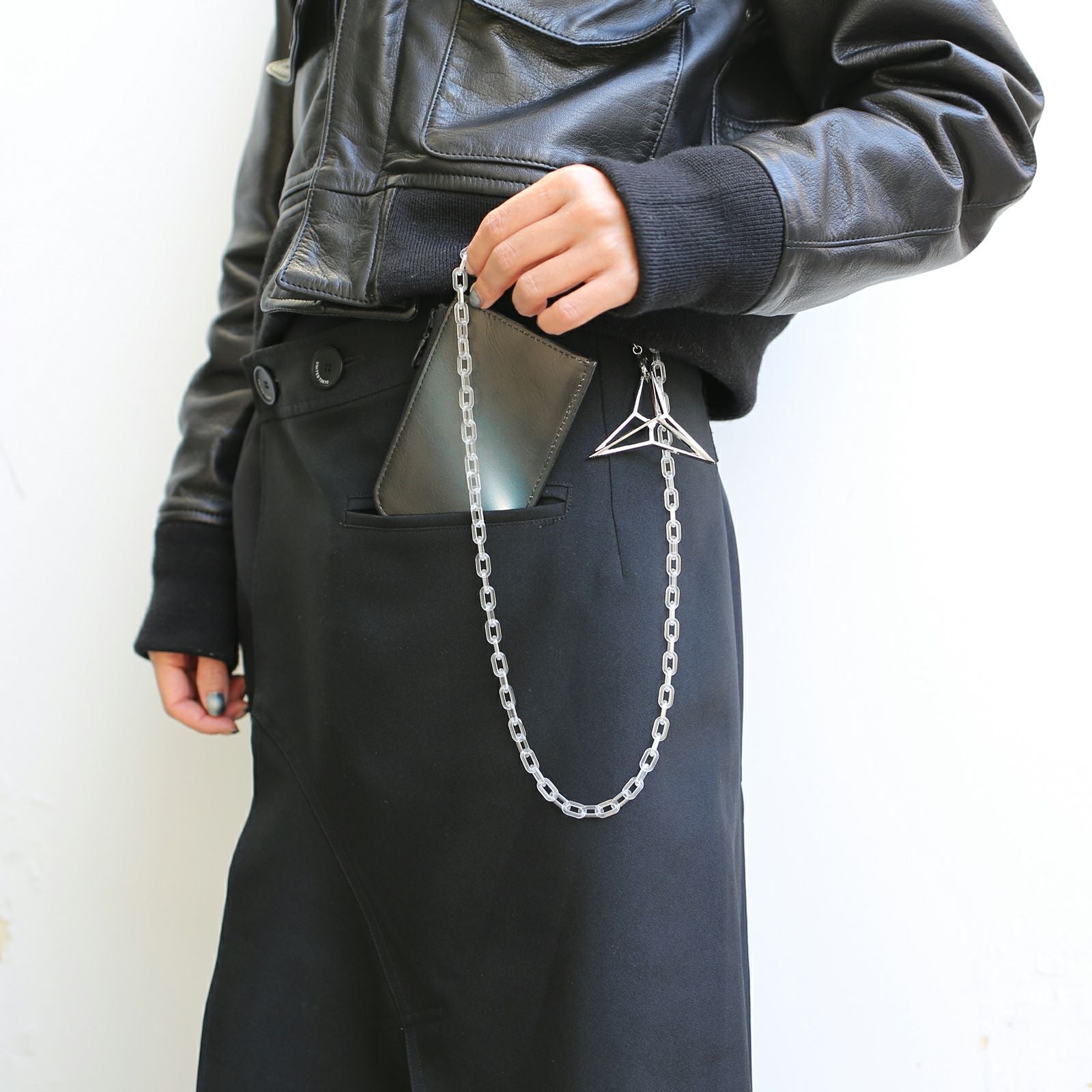 JSCK01001)K01（Kenichi Yoshida) MODEL L字ファスナー二つ折り財布