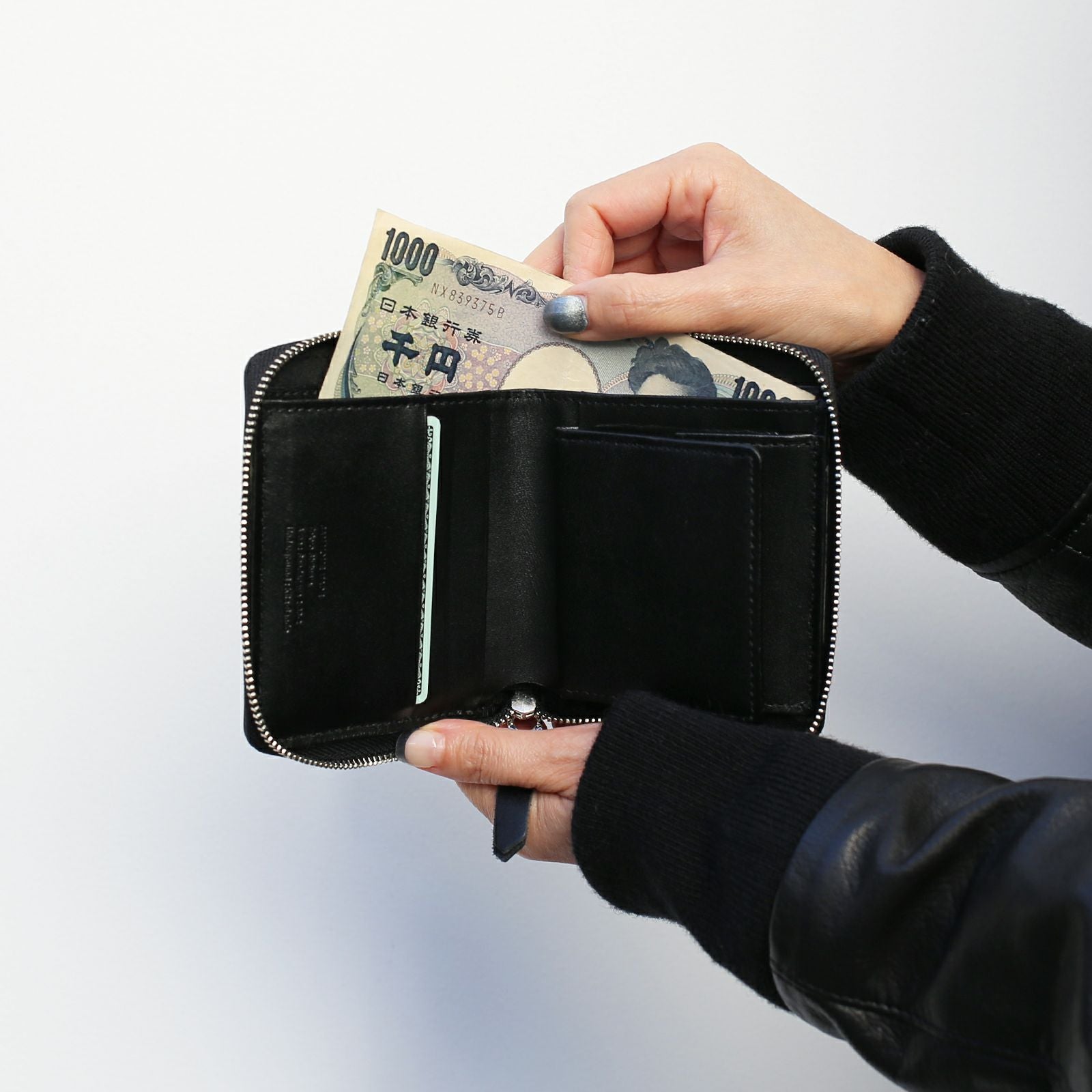 JSCAN01)ALVA NOTO（カールステン・ニコライ）SIGNATURE WALLET