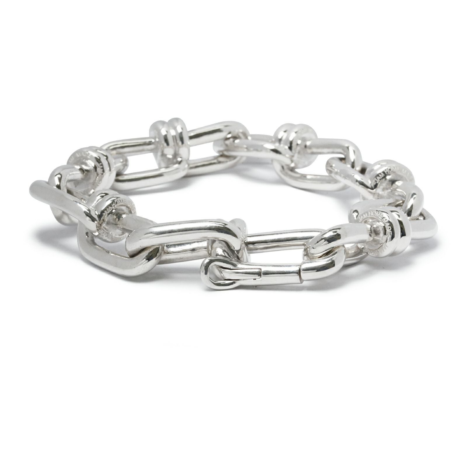 JNS1133)ビクターチェーン ブレスレット L - シルバー｜アクセサリー