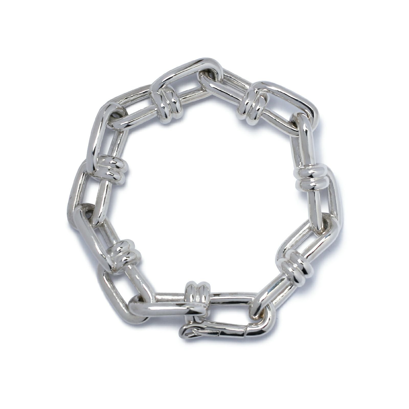 JNS1133)ビクターチェーン ブレスレット L - シルバー｜アクセサリー