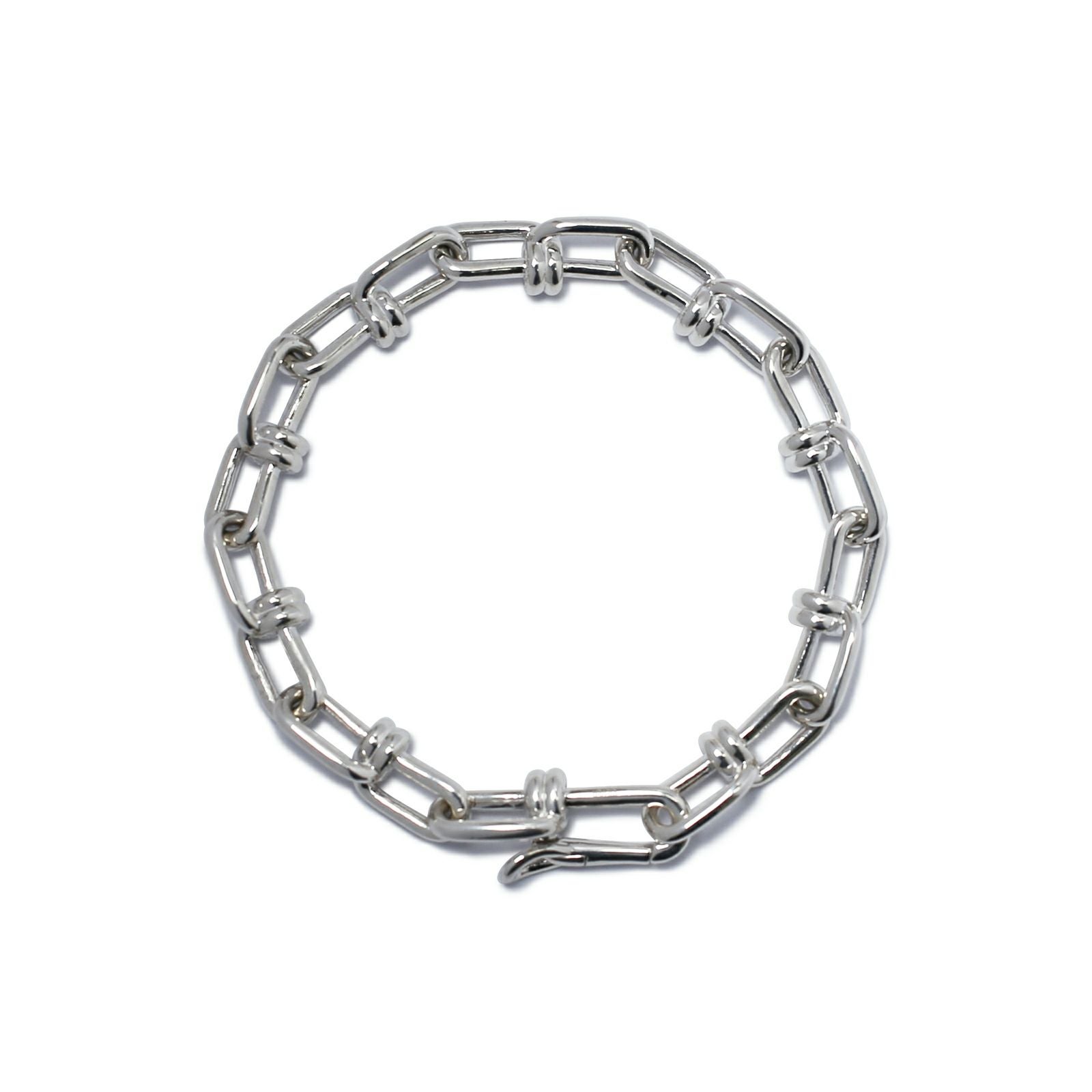 JNS1132)ビクターチェーン ブレスレット M - シルバー｜アクセサリー