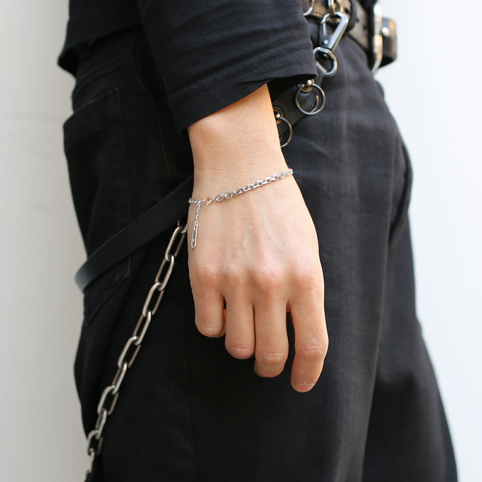 JNS1150)10K オルタナティブチェーン ブレスレット｜アクセサリー通販