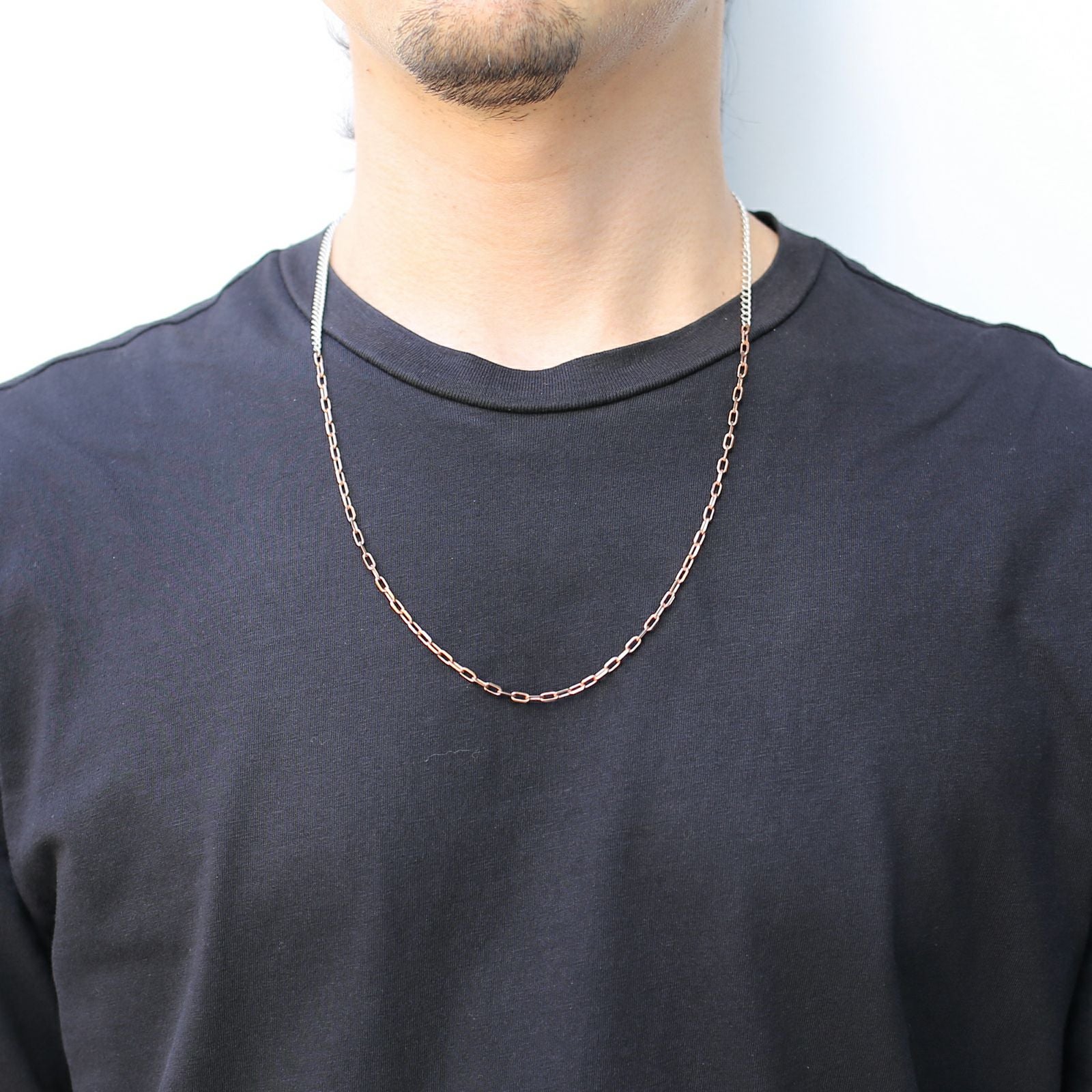 JNS1149)10K オルタナティブチェーン ネックレス｜アクセサリー通販の
