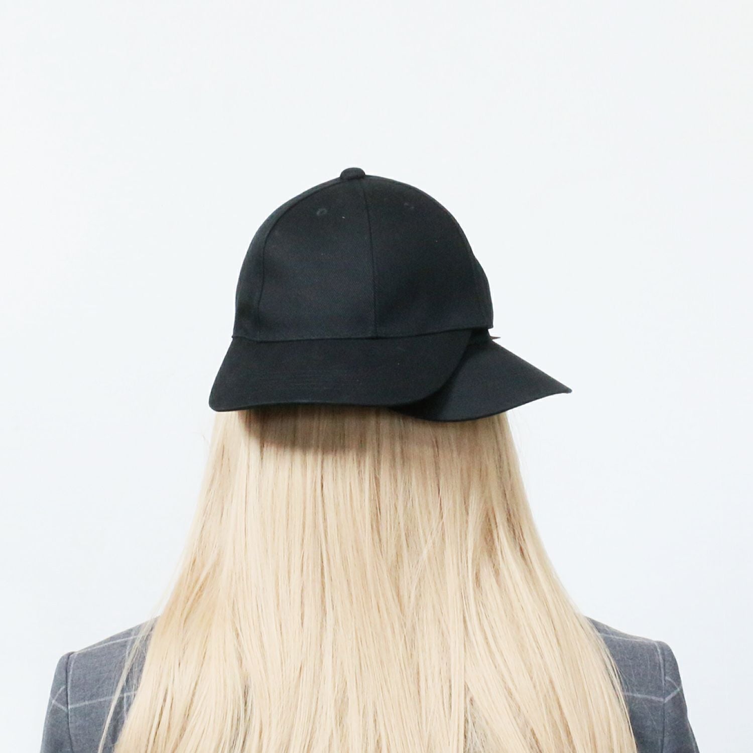 JC4CP07BK)CA4LA/カシラ 安全ピン JAM SHOP ニットキャップ -ブラック