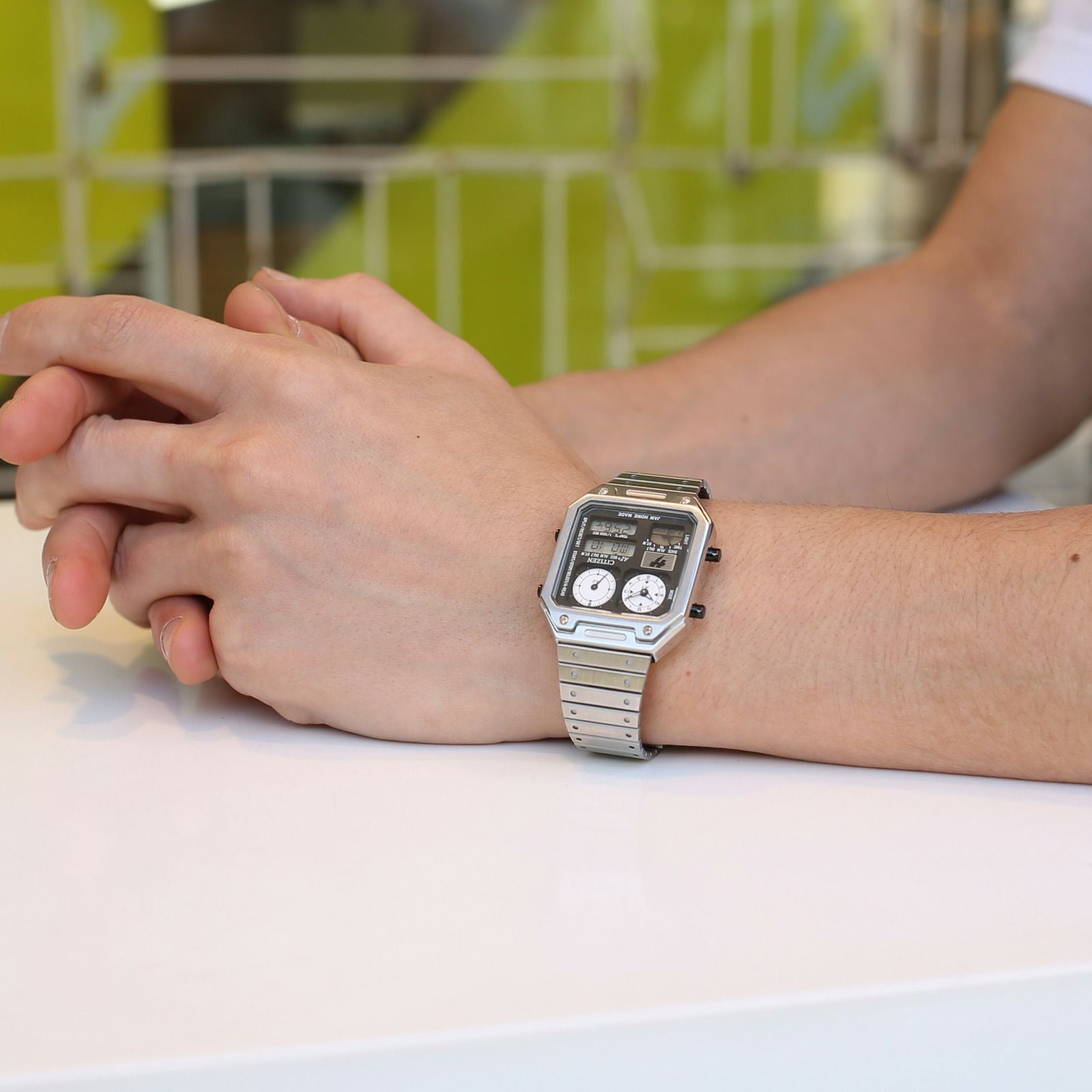 CITIZEN 『サ』 サーモセンサー & アナデジテンプ / 腕時計