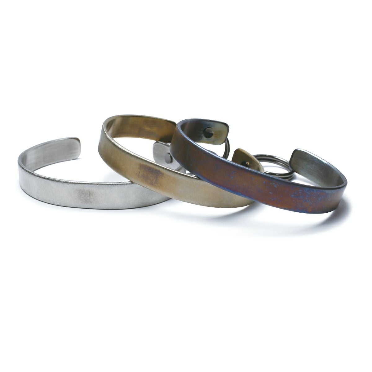 JEX005MS)EXITメタルバングル XS(10mm）-バイブレーション（マット